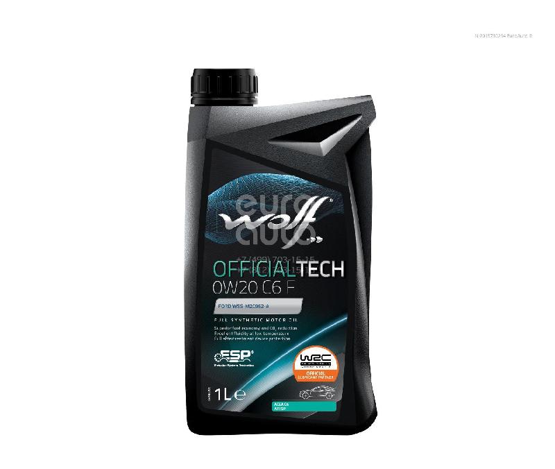 WOLF - Huile moteur Official Tech 0W20 C6 F - 1L - Référence 1048794 - ACEA C6 - Spécification Ford WSS-M2C952-A_0