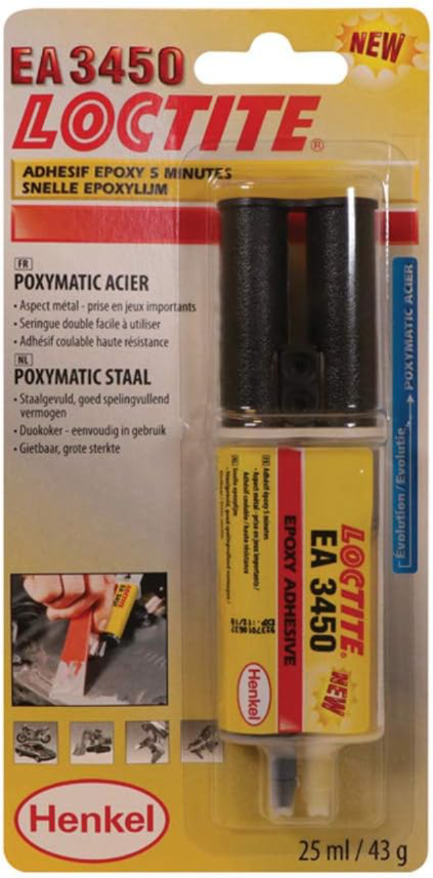 Adhésif époxy bicomposant - LOCTITE® EA 3450 25ML - Collage rapide et haute résistance_0