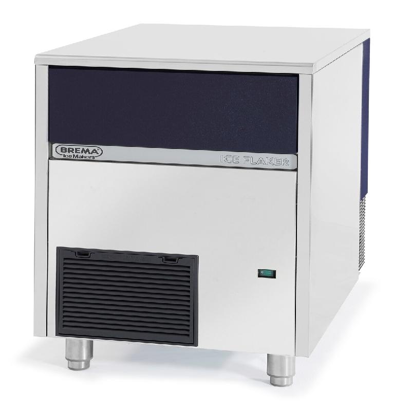 BREMA - Machine à glace grains 105 kg/24h, réserve 30, condenseur air, pompe de vidange - GB 903 A HC DP - argenté Acier inoxydable 18/8 135698_0