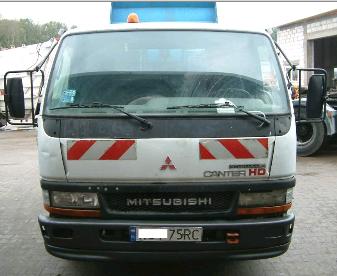 Camion bennes à ordures mitsubishi canter hd (2001)_0