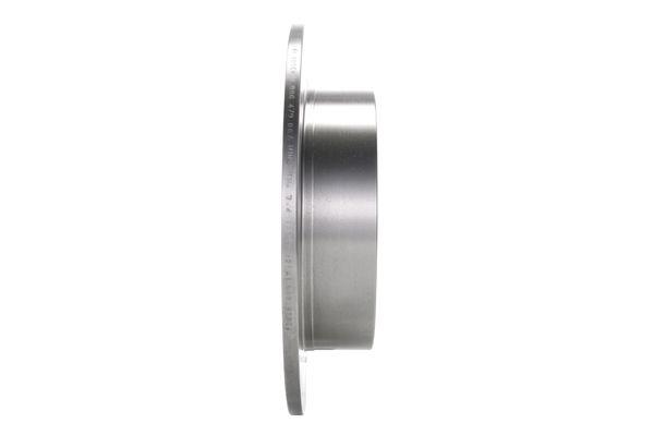 Disque de frein Bosch 0986479087 - boîte de 2 disques - arrière - plein - 4 trous - épaisseur 9mm_0