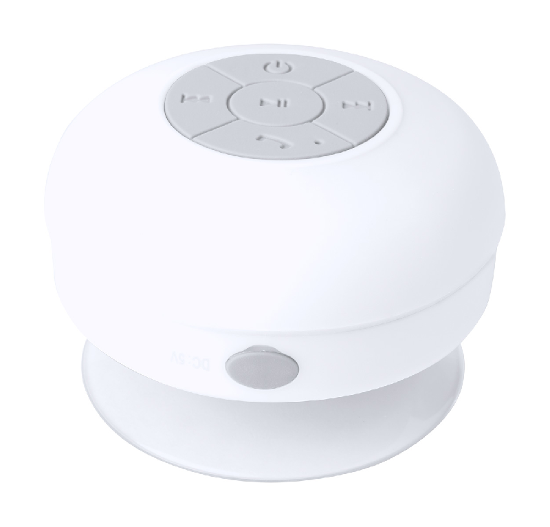 Enceinte Bluetooth étanche IPX4 - Ventouse adhérente - Fonction main libre - Câble USB inclus_0