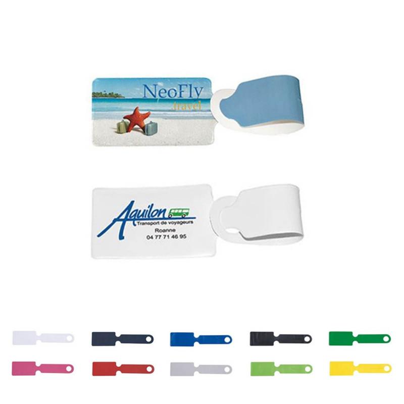 Étiquette à bagage Nouméa - Accessoires de voyage publicitaires_0