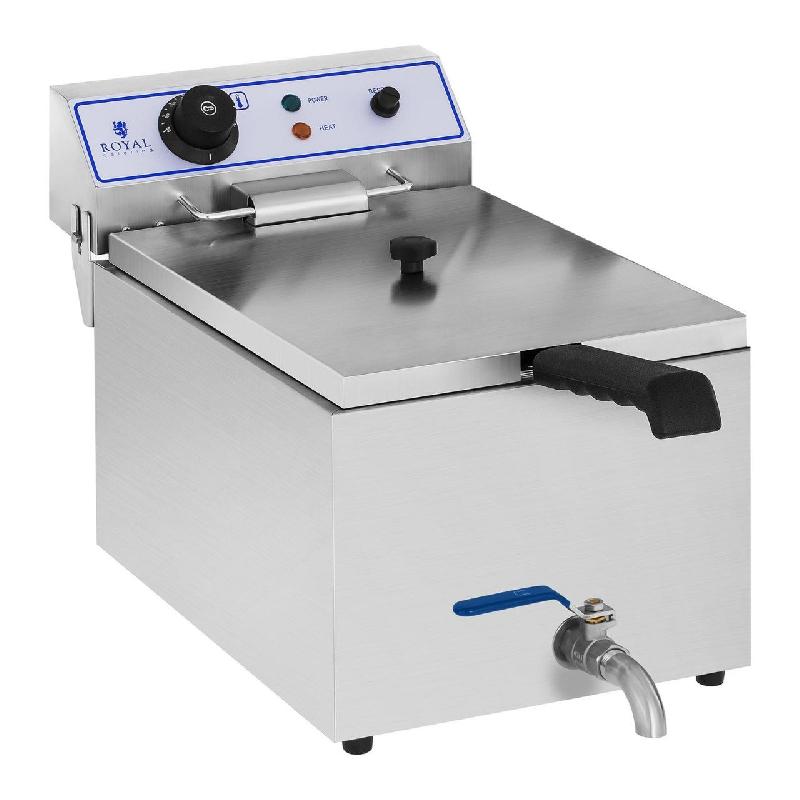Friteuse électrique professionnelle - 1 x 17 litres - Appropriée pour le poisson - 14_0001778_0