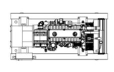 Groupe électrogène industriel diesel 1500tr - D-ECO110W - 110 kVA - Génératrice WEG GTA-202AIVJ_0