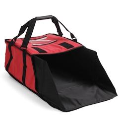 Hendi - Sac de transport pour pizza 45 cm, rouge, fermeture solide et matériau facile à nettoyer - Réf : 709818_0