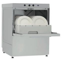 Lave-vaisselle industrielle 45x45 double paroi - 530x555x715 mm - 3500 W 230/1V - 46263719 Eurast - 46263719_0