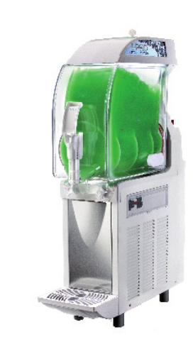 Machine à granita professionnelle à gaz R404A - 11L - inox et plastique - éclairage LED_0