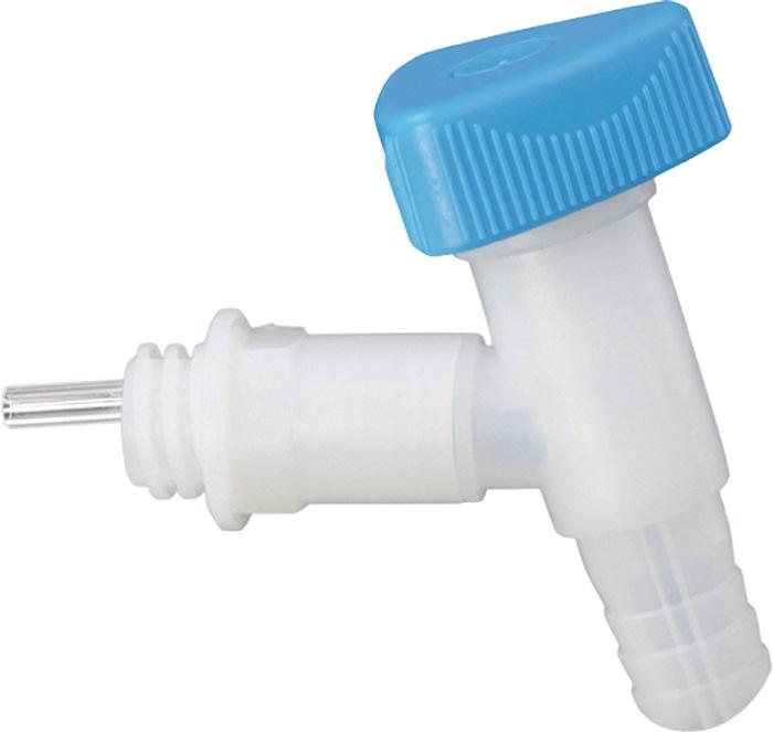 Robinet d'écoulement HD-PE 19 mm - Filetage large 22 mm - Résistant aux acides - Compatible alimentaire - HàoeNERSDORFF_0
