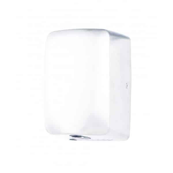 Sèche-mains professionnel avec jet intégré (Type de matière: Inox peint en blanc - Réf WIND-O+D-1)_0