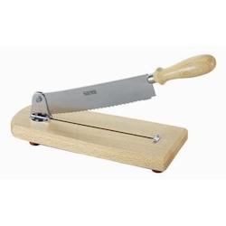 Sabatier Professionnel Couteau à pain inox socle bois hêtre - 1234_0