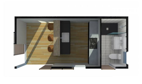 Studio de jardin - Pool house avec toilettes-douche, cuisine d'été et bar éco-responsable_1