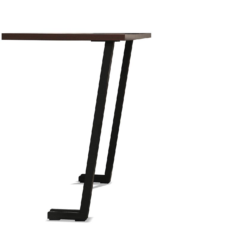 Table à piétements Factory V - piétement pour tablette murale de 40 cm minimum_0