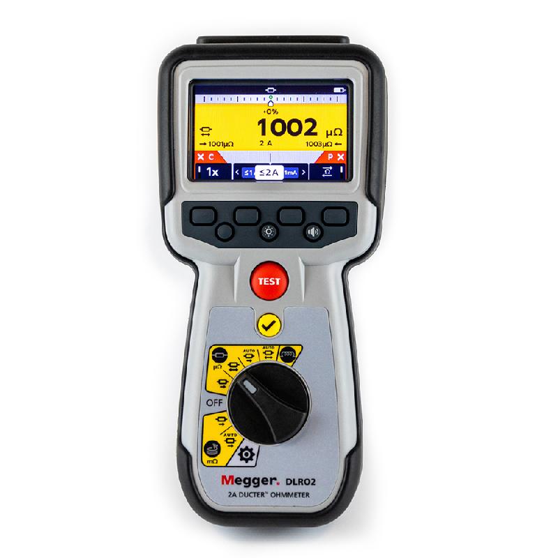 1012-280 | Micro-ohmmètre portable DLRO2 - faible résistance 2 A - applications ferroviaires, aéronautiques et industrielles_0
