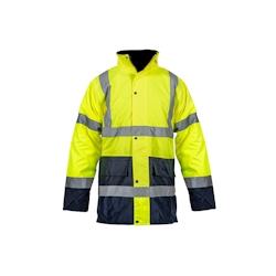 Blouson jaune FLUO Taille XXL Bande réfléchissante haute visibilité  100% polyester VITO - XXL jaune 5604612699628_0