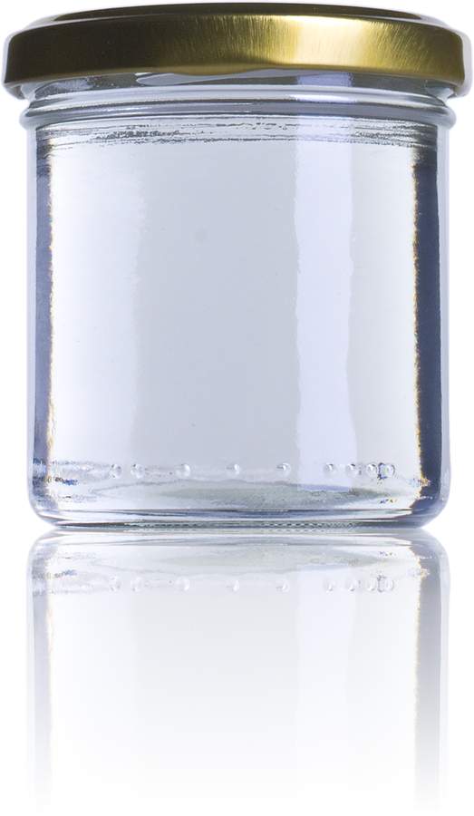 Bocal en verre cylindrique 167 ml - TO 66 - Verre blanc_0