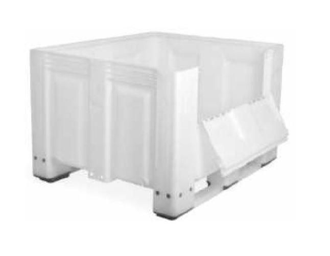 Caisse palette monobloc étanche, 120 x 100 cm, hauteur 76 cm, 650 litres_0