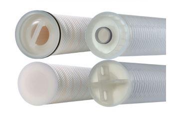 Cartouche à haut débit série HF & HF3 - filtration absolue pour débits élevés - polypropylène ou microfibre de verre - 0,45 à 100 microns - longueurs 20, 40 ou 60 pouces_0