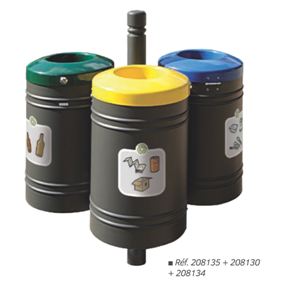 Corbeille GUYENNE pour tri sélectif 40 litres - Ligne PROVINCE_0