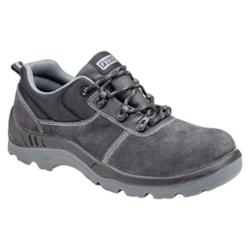 Coverguard - Chaussures de sécurité basses en cuir velours gris KYANITE S1P Noir Taille 43 - 43 noir matière synthétique 5450564049543_0