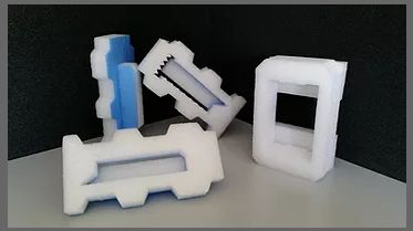 Frames - demi-coquilles en mousse PE pour conditionnement - Cal'concept_0