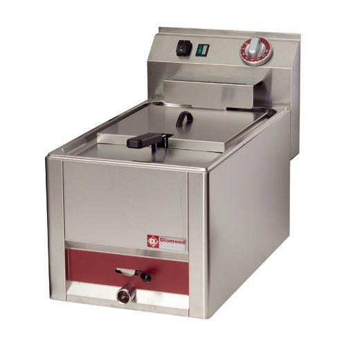 Friteuse électrique 8 litres - Diamond - 3 kW - 230V - Dimensions 330x600x290 mm_0