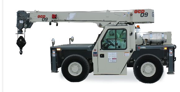 GCD09 - Grue automotrice compacte - 8.1t avec flèche principale à trois sections et nez pivotant_0