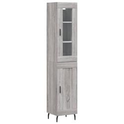 Helloshop26 - Buffet bahut commode armoire meuble de rangement organisateur cuisine salle de séjour salon haut sonoma 34,5 x 34 x 02_0035339 - 300021_0