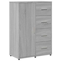 Helloshop26 - Buffet bahut commode armoire meuble de rangement organisateur cuisine salle de séjour salon sonoma 60 x 31 x 84 cm 02_0036390 - 3000212_0