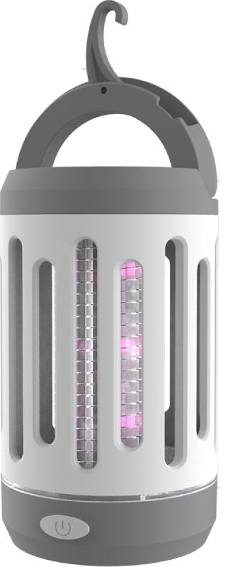 Lampe anti-moustiques et insectes 3W compacte rechargeable USB - Voltman - Design blanc et autonomie 15H_0