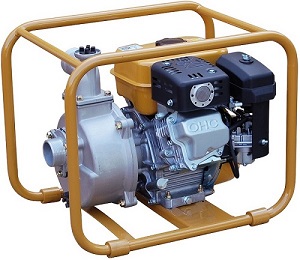 Groupe motopompe auto-amorçante essence  31,2 m3/h pour eau chargée_0