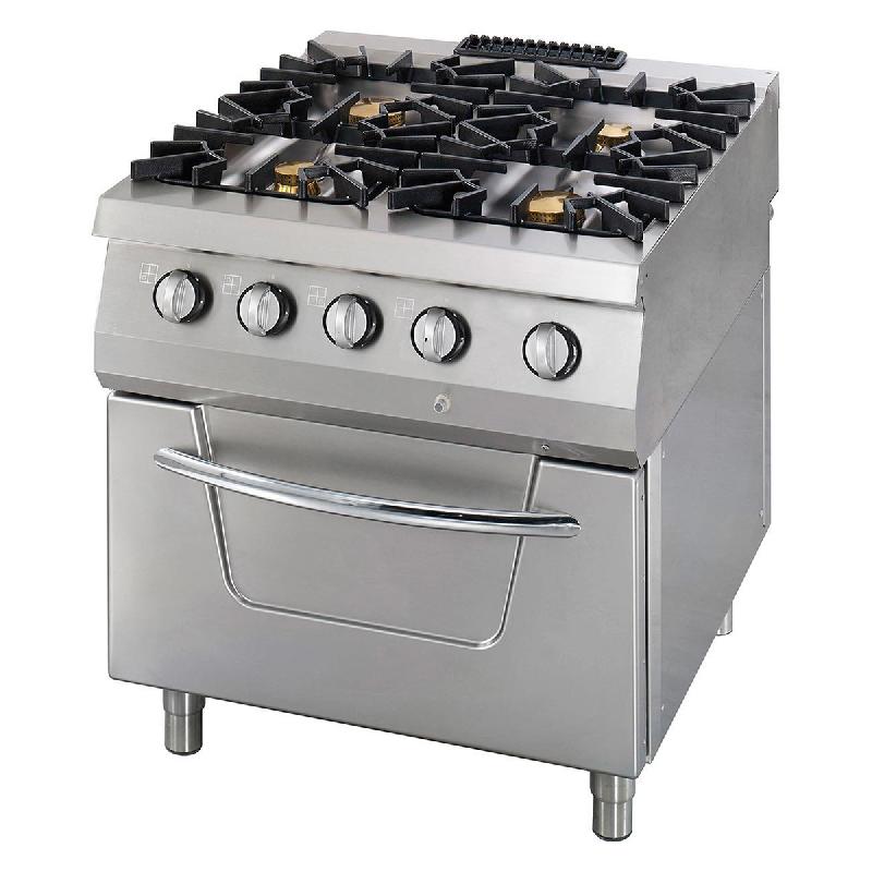 Premium cuisinière - 4 brûleurs - gaz - four électrique Maxima 09398505_0