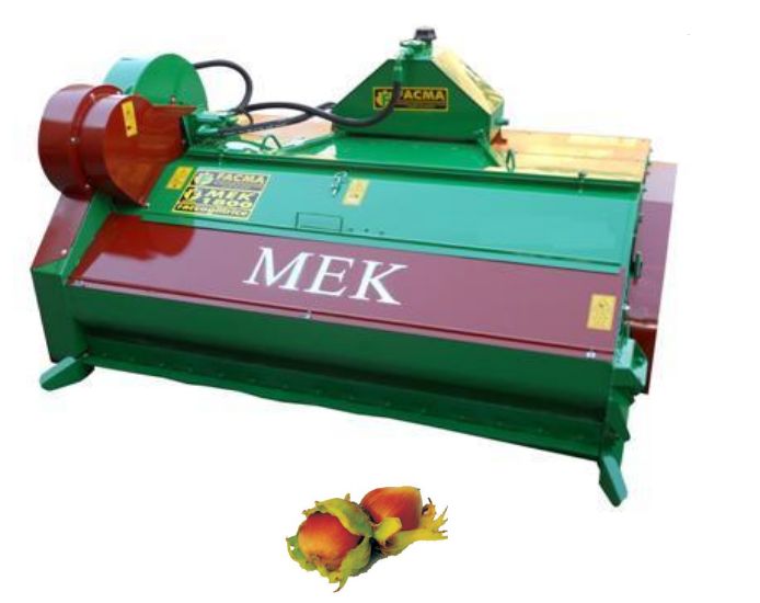 Récolteuse mécanique MEK 1800 - Facma S.R.L - capacité de récolte 350 kg/h - pour fruits en coquille avec nettoyage intégré_0
