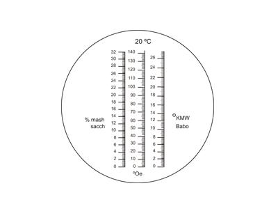 Refractomètre ATC Oe/KMW Babo/mas sacch - Ref.: HPH006_0