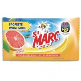 SAINT MARC POCHETTE DE 80 LINGETTES SOLEIL DE CORSE