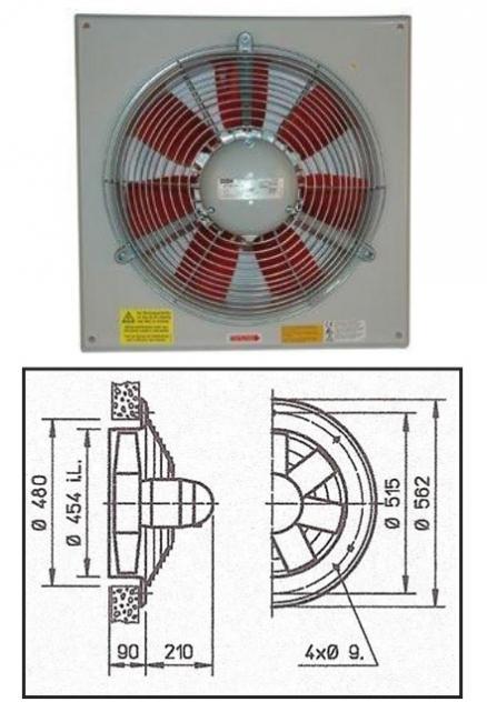 Ventilateur helicoide hqw 450/6tk helios-xnw_0