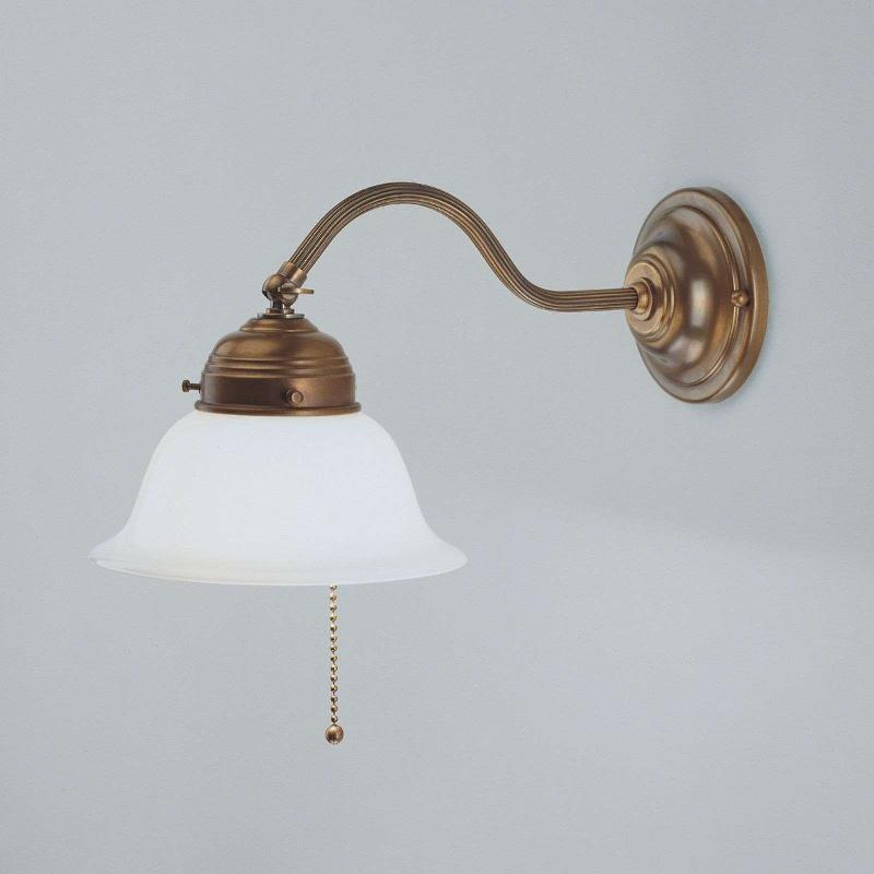 BERLINER MESSINGLAMPEN APPLIQUE BORIS EN LAITON
