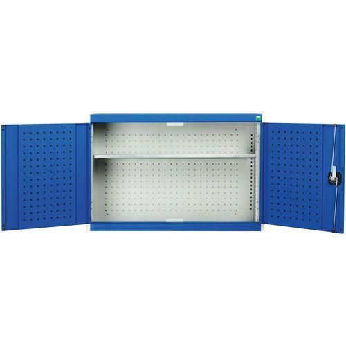 BOTT 1 ARMOIRE MURALE CUBIO FOND PERFORÉ AVEC TABLETTE - BOTT