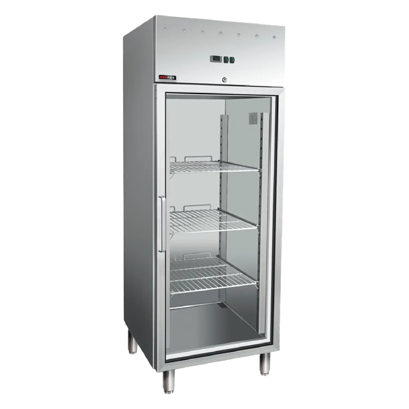 Armoire réfrigérée froid positif GN 700 l en inox verre - REDFOX - MN 700G_0