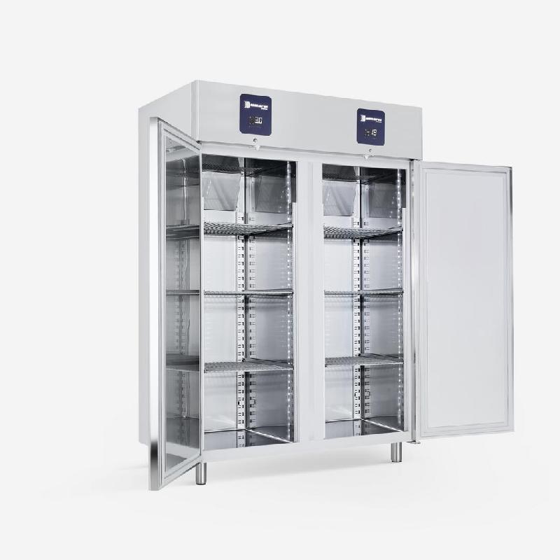 Armoire réfrigérée bi températures 2 portes pleines - Gamme Premium - Plage -2°C à +8°C - 630/630 L - PM 1400 P TN-TN_0