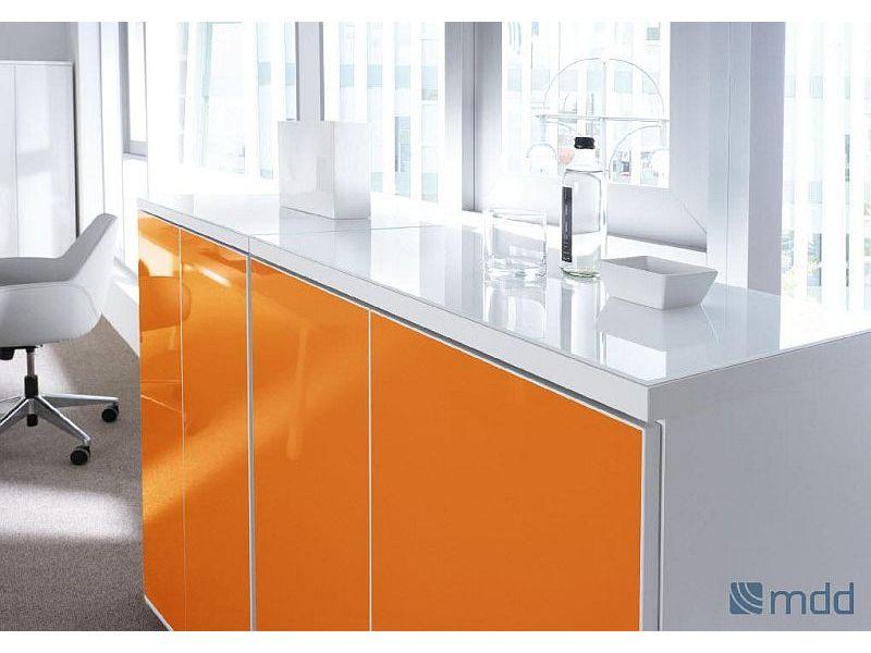 Armoire basse Valde - Portes battantes - Mélaminé - 800x777x432 mm - A3104H_0