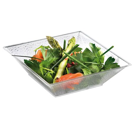 ASSIETTE SOLIA COUPE ICEBERG 16 X 16 CM (VENDU PAR 100)