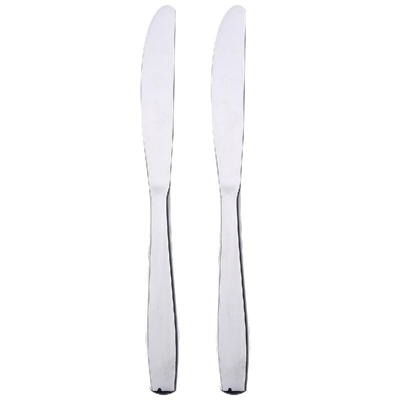 BERGNER - Set de 2 couteaux en acier inoxydable - argenté inox Q1015_0