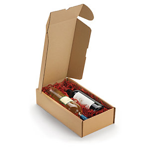 BOITE POSTALE CARTON POUR BOUTEILLES RIGIBOX