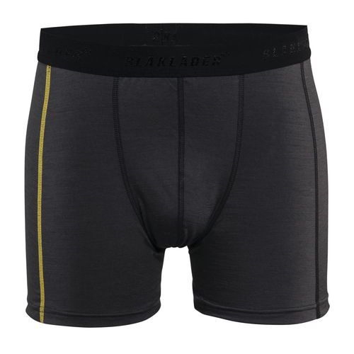 BOXER XLIGHT GRIS FONCÉ/JAUNE TAILLE S - BLAKLADER