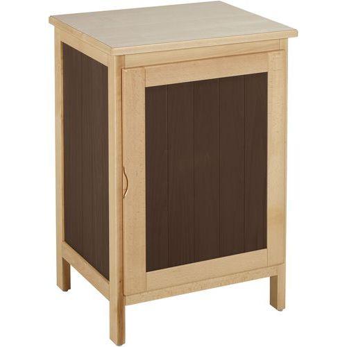 BUFFET PARADY 1 PTE - STRUCTURE COLORIS NATUREL / PTE CAFÉ - SUNSET CREATION