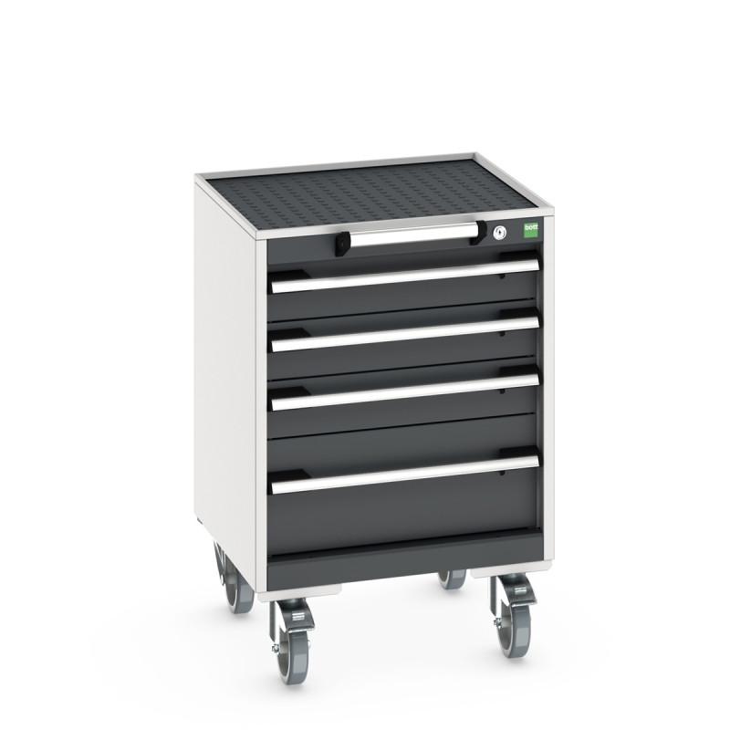 Caisson mobile CUBIO 4 ou 5 tiroirs - Hauteur 785/790 mm_0