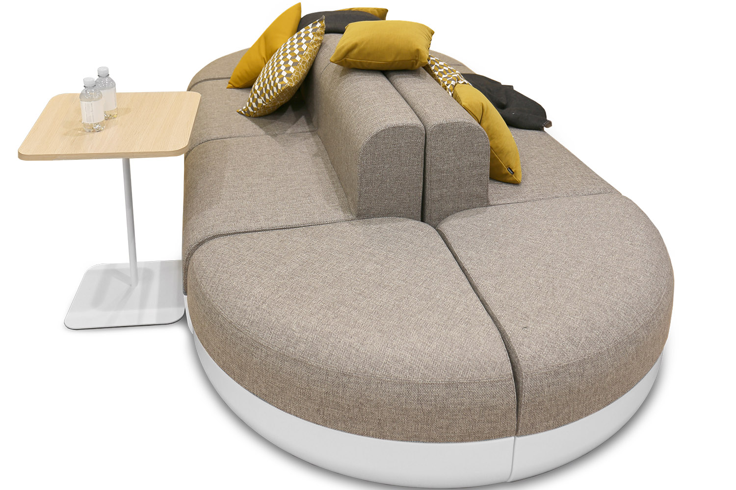 Canapé d'accueil contemporain et ergonomique pour zones de réception_0