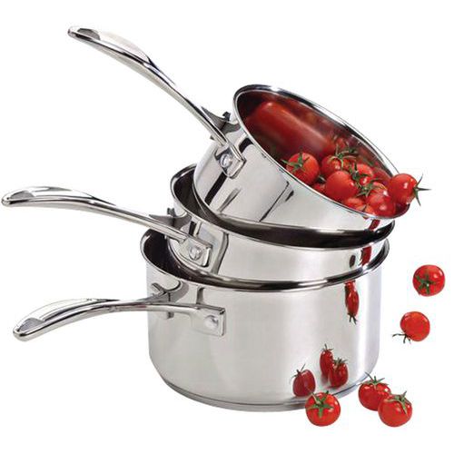CASSEROLES DIAMÈTRE 16 ET 18 ET 20 CM CHEF BEKA LINE