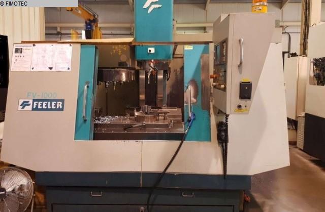 Centre d'usinage vertical FEELER FV 1000 - CNC - Année 2001 - Livraison immédiate_0